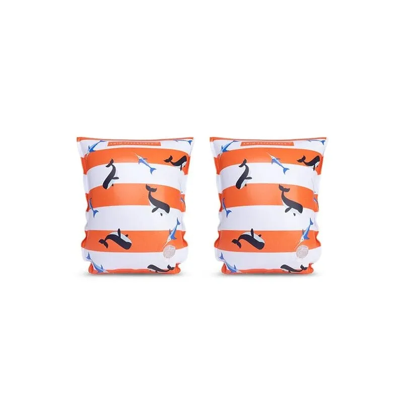 Manguitos inflables Swim Essentials con diseño de ballena para bebé