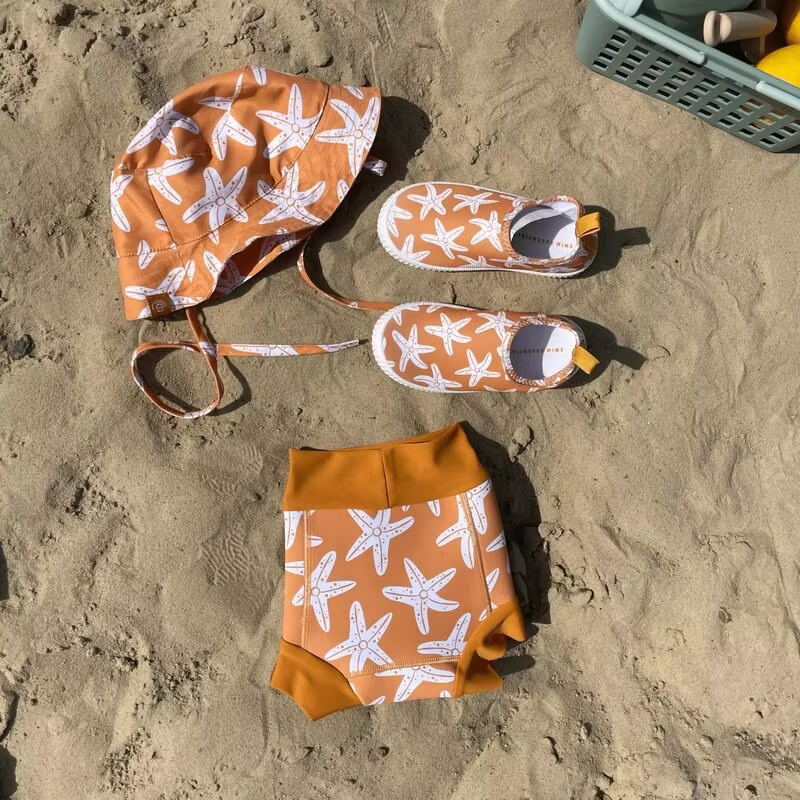 Swim Essentials Escarpines de estrella de mar naranja para niños - imagen 4