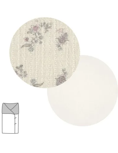 Nora Baby Garden – Saco capazo acolchado para recién nacidos - imagen 2