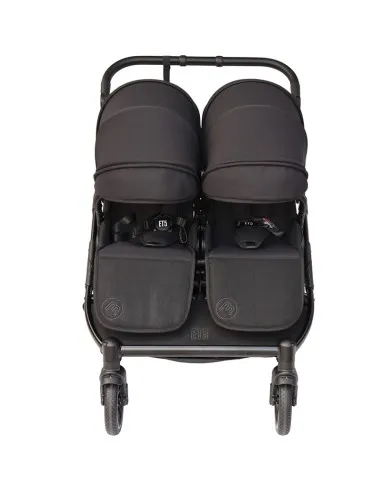 Baby Monster Coche gemelar Easy Twin plegable para gemelos