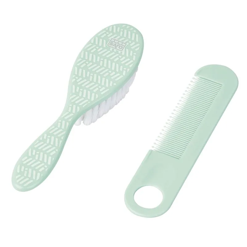 Saro set de cepillo y peine suaves para bebé