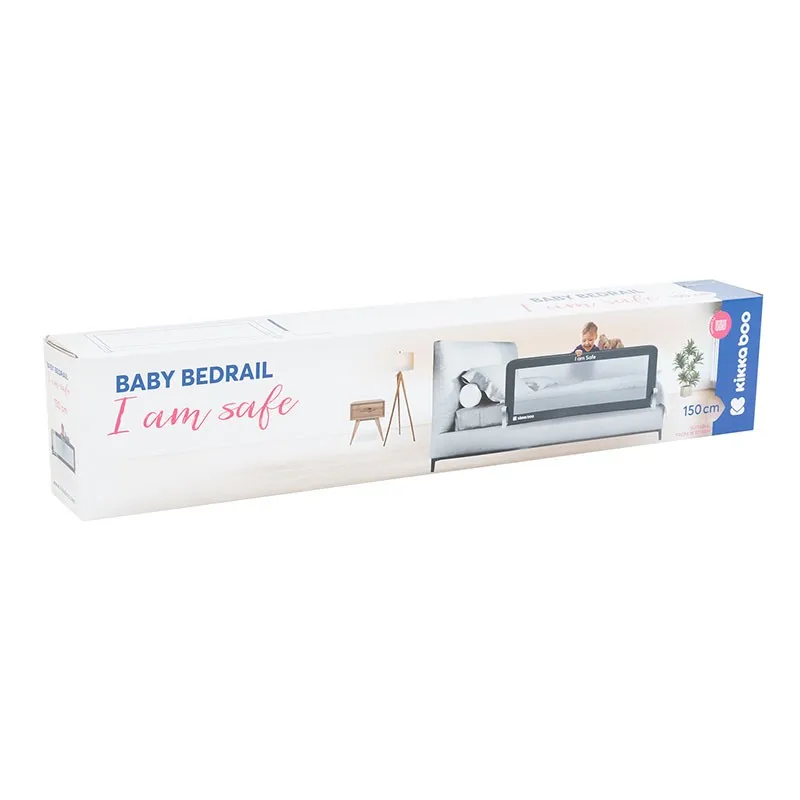 Kikkaboo barrera de cama protectora infantil para seguridad - imagen 2