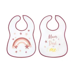 Baberos Kiokids para bebé – Suaves y absorbentes
