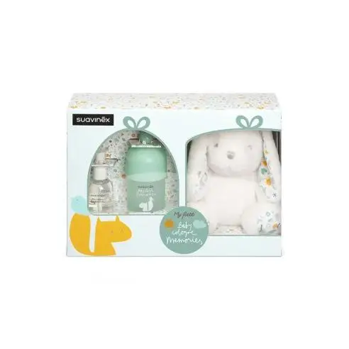 Suavinex Memories Colonia para bebé con peluche conejito