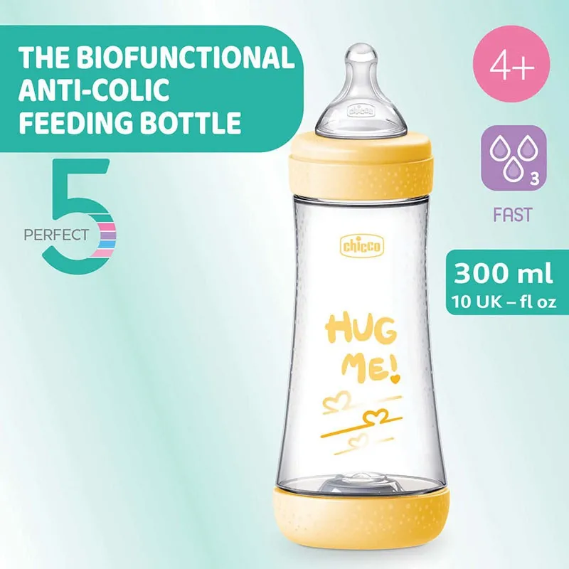 Chicco Biberón de silicona Perfect5 anticólicos para bebés - imagen 2