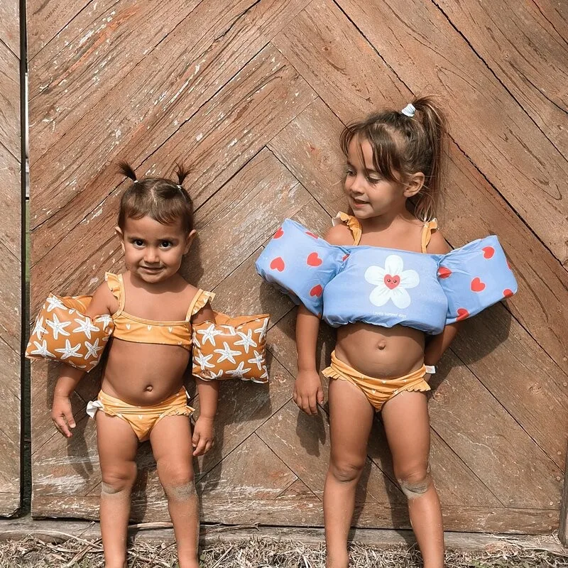 Swim Essentials Manguitos inflables con estrellas de mar para bebé - imagen 5