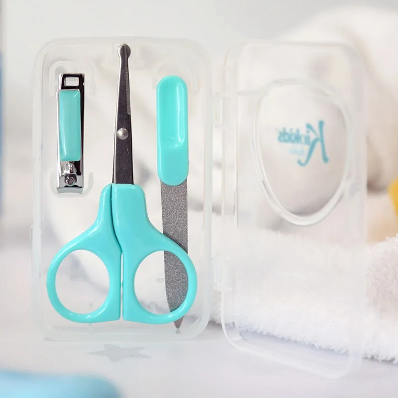 Kiokids Set cortaúñas y tijeras para el cuidado del bebé - imagen 4