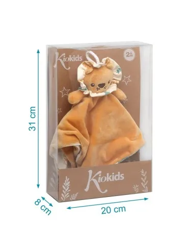 Kiokids Muñeco de apego león – Peluche suave para bebés - imagen 5