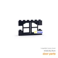 3PCS black window