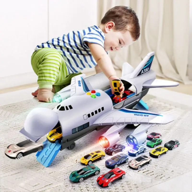 Pista de juguete con avión – Luz y música - imagen 5