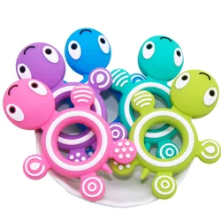 Mordedor de silicona tortuga para bebe – Alivio denticion