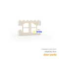3PCS white window