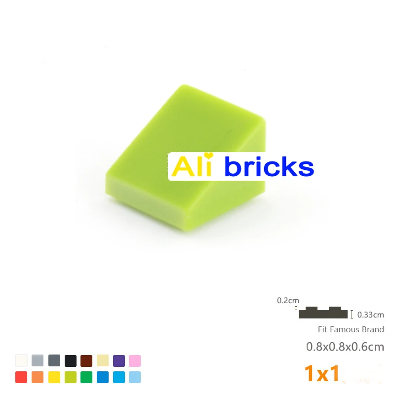 100pcs light green