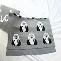Dog head gray
