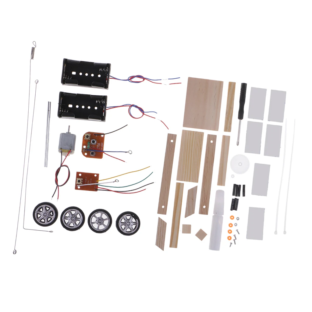 DIY Remote Control Car Model Assembly Making Building Kit Children Xmas Gift