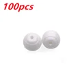 100pcs white
