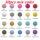 30pcs mix color