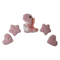 pink dinosaur 5pcs