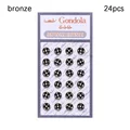 24pcs Bronze