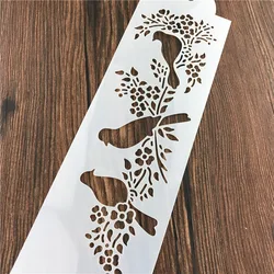 Plantilla de pájaro urraca para manualidades infantiles