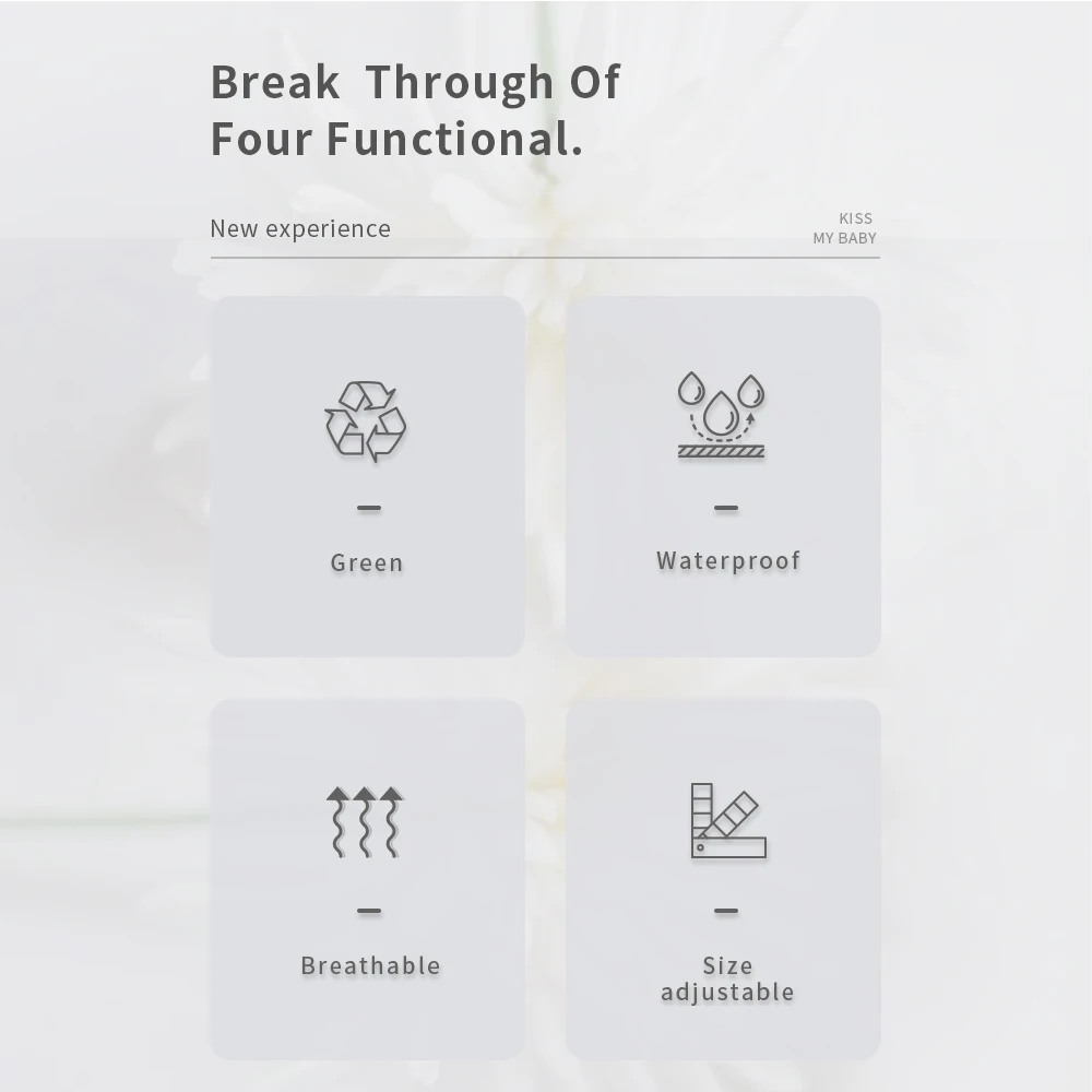 HappyFlute-pañal de tela ecológico lavable para bebé, pañal para bebé de 8 a 20kg, 2 años, 1 unidad - imagen 5