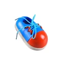 Blue shoelace