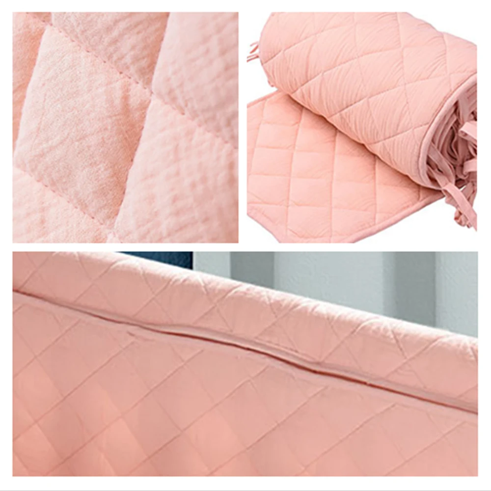 Protección barra cama bebé - Vista superior completa conjunto