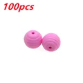 100pcs bright pink