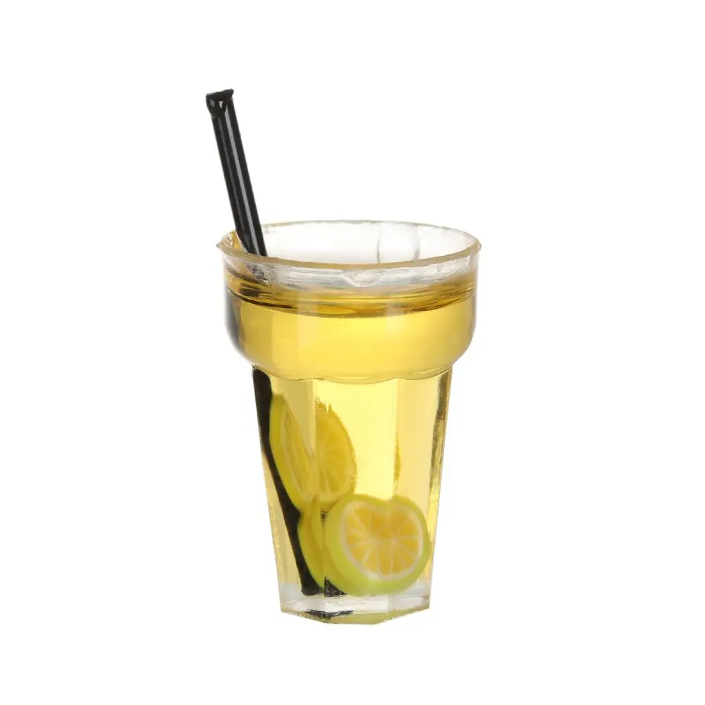 Adornos de resina para muñeca, micropaisaje, juguete DIY, Mini escena de té de frutas, modelo, accesorios para casa de muñecas, comida en miniatura, tiro, 1 ud. - imagen 5