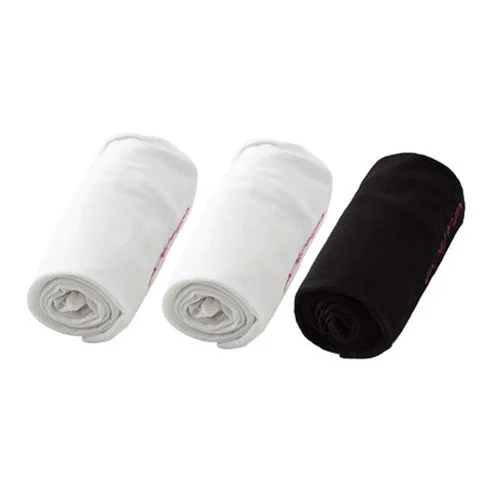2pcs white 1pc black