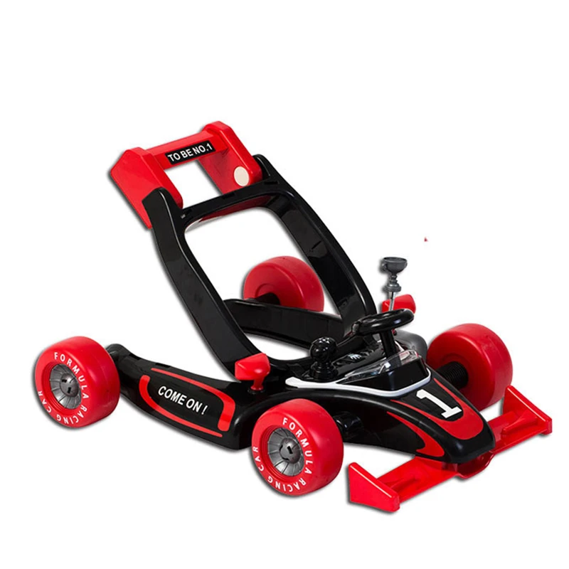 Andador multifuncional para bebé, carrito de empuje para caminar, carrito plegable, asiento de seguridad, equilibrio, Scooter para niños - imagen 3