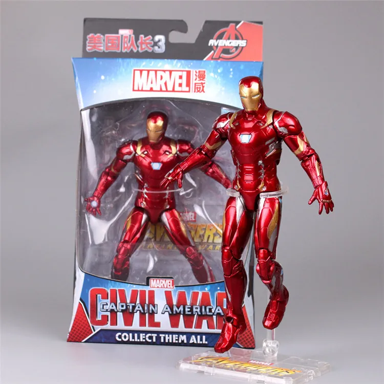 iron man with box