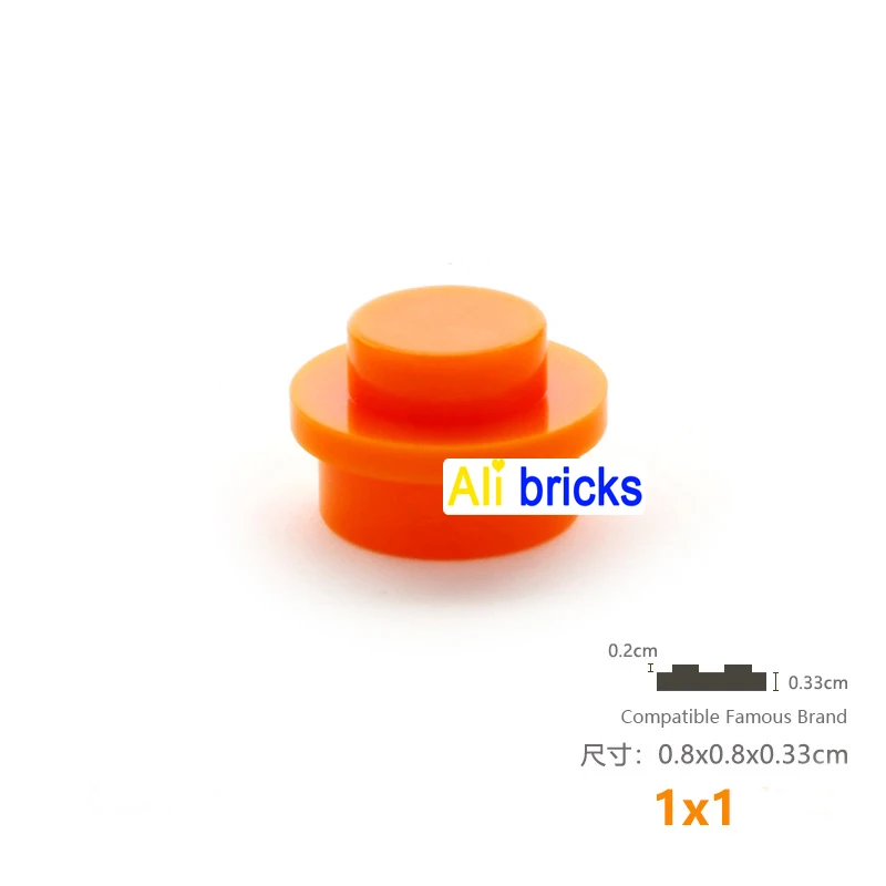120pcs orange