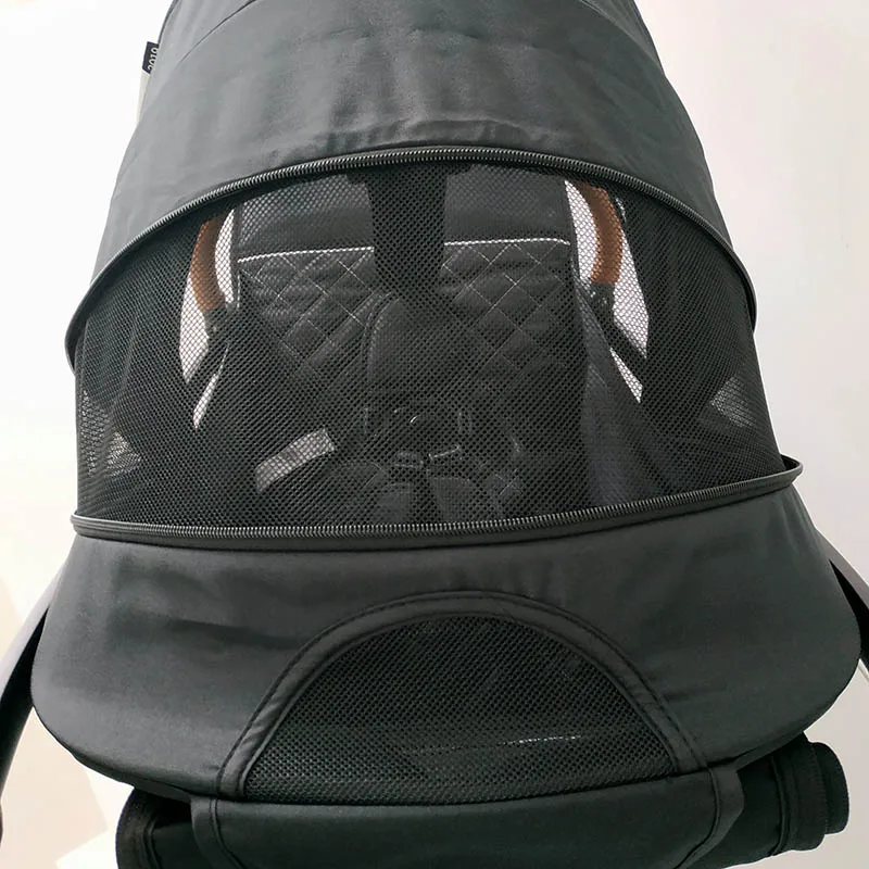 Conjunto de asiento Yoya Plus, colchón, toldo solar, Compatible con Yoya Plus 2/3/4max/Pro, cinturón de seguridad en la entrepierna, accesorios para cochecito - imagen 4