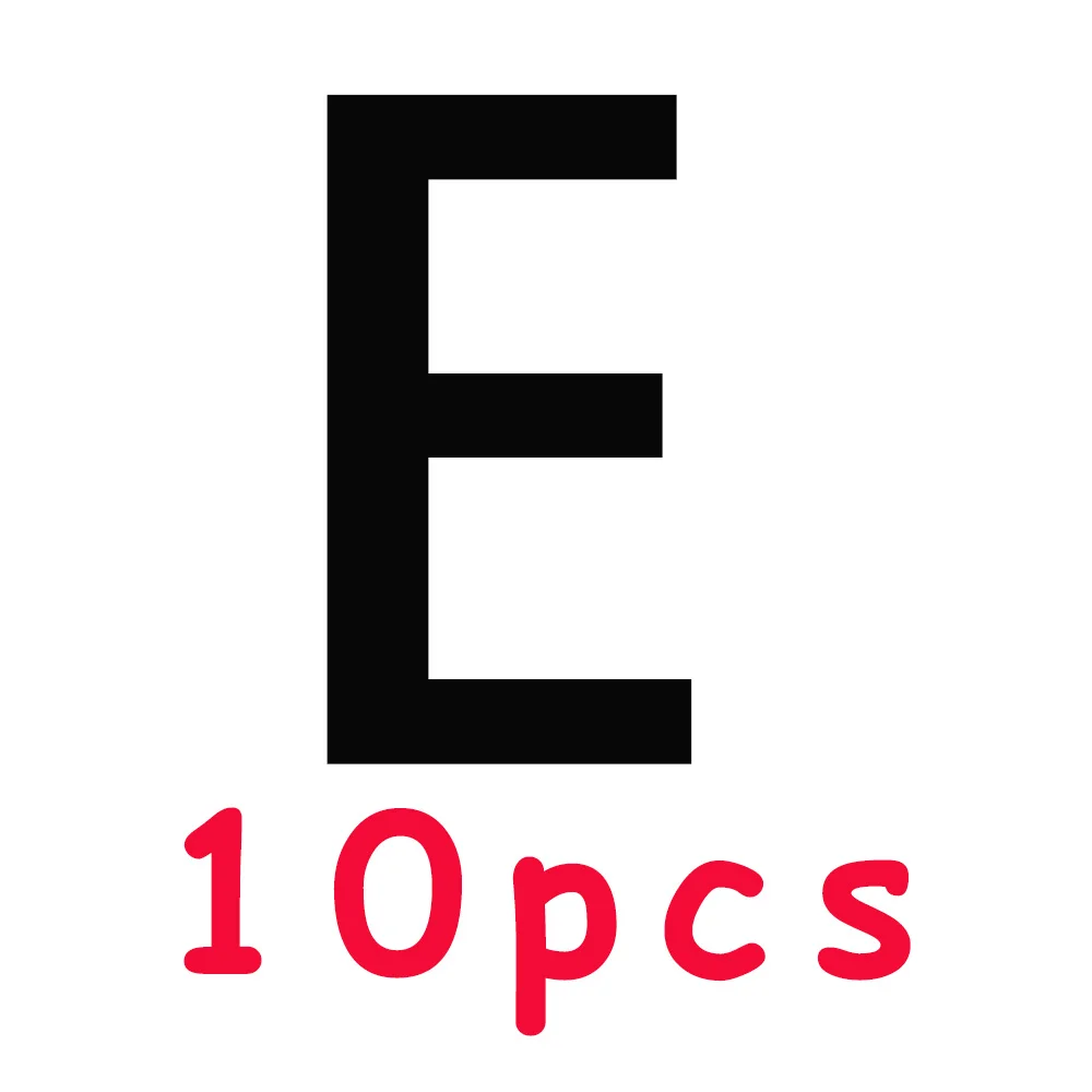 10Pcs E
