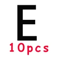10Pcs E