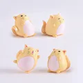 4pcs Yellow Cats