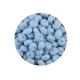 50pcs Pastel blue