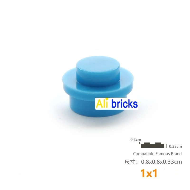 120pcs light blue