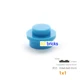 120pcs light blue