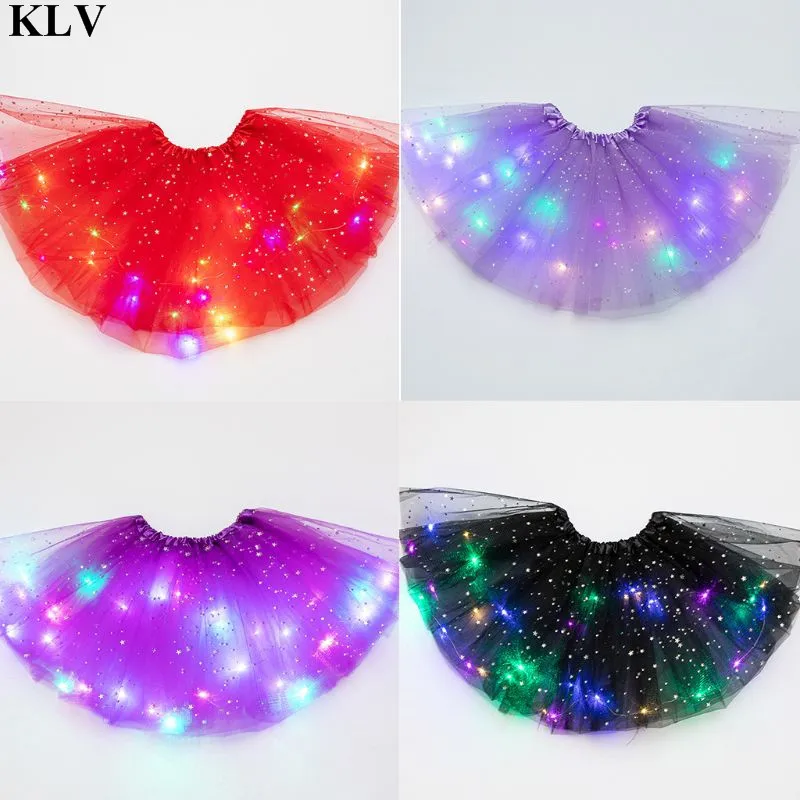Falda tutú niñas LED lentejuelas - vista principal