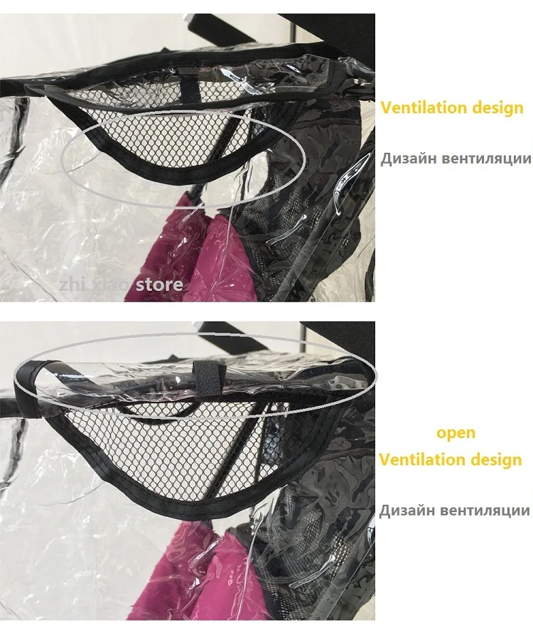 Cubierta cochecito - Instalación sencilla