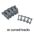 40 curved rails