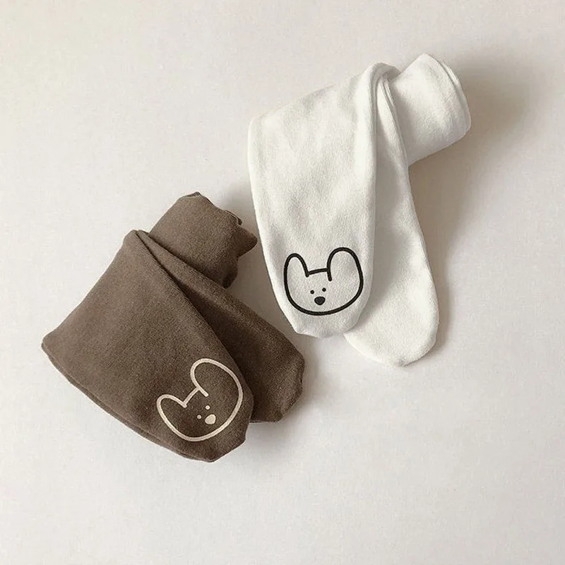 Milangel-pantimedias de dibujos animados para bebé, pantalones sólidos para recién nacido, Leggings para 0-2 años - imagen 4