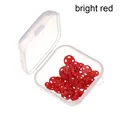 15Pcs bright red