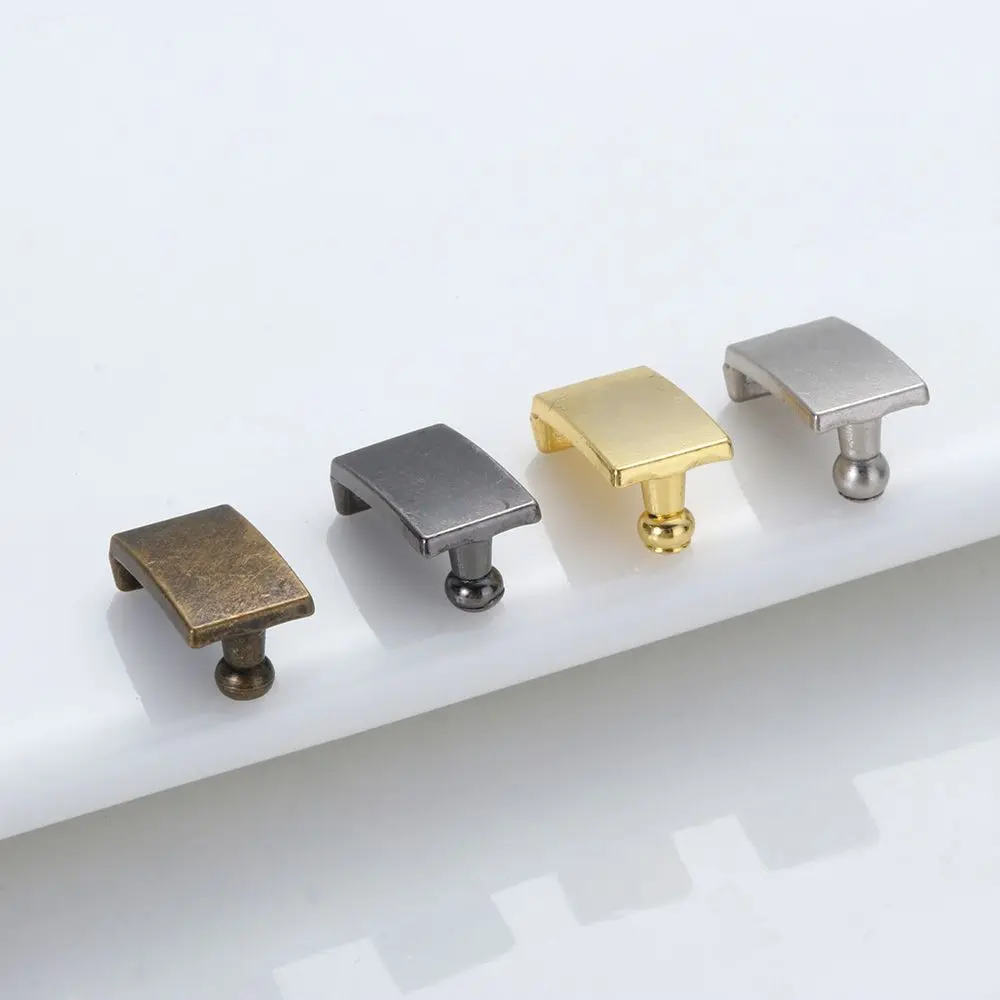 Mini hebilla de cinturón Ultra pequeña, hebillas de bolsa de ropa de muñeca, botón de pretina de Metal ultrapequeño, accesorios de costura de ropa DIY, 5 piezas - imagen 3