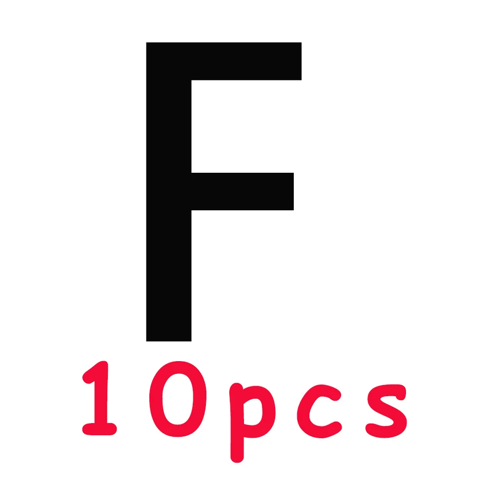 10Pcs F
