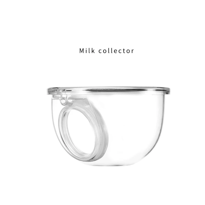 Un recolector de leche, que es un dispositivo utilizado para recolectar leche de vaca. Por lo general, consiste en un recipiente transparente con un asa y un pico o abertura en la parte superior para verter la leche. El diseño permite una fácil recolección y almacenamiento de la leche.