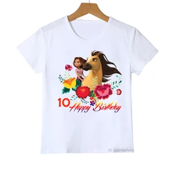 Camiseta Mustang espíritu caballo niños
