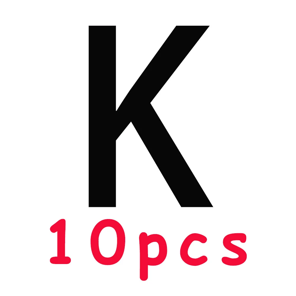 10Pcs K
